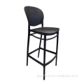 Modern Stackable Club Polypropylene Bar Chair PP Plastic Barstool Commercial Kitchen Bar Chairs Bar Supplier